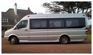 Mercedes Viano from the Tour Drive fleet